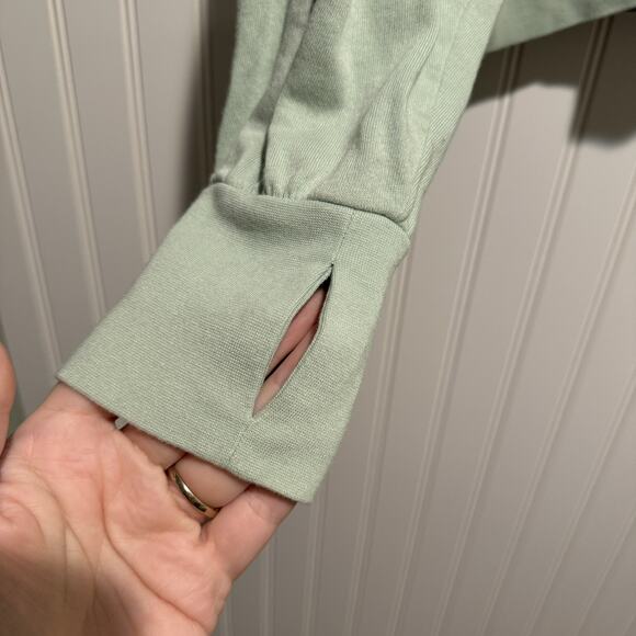 Sweaty Betty After Class Relaxed Hoody Mint Green Size 10 - Picture 4 of 8